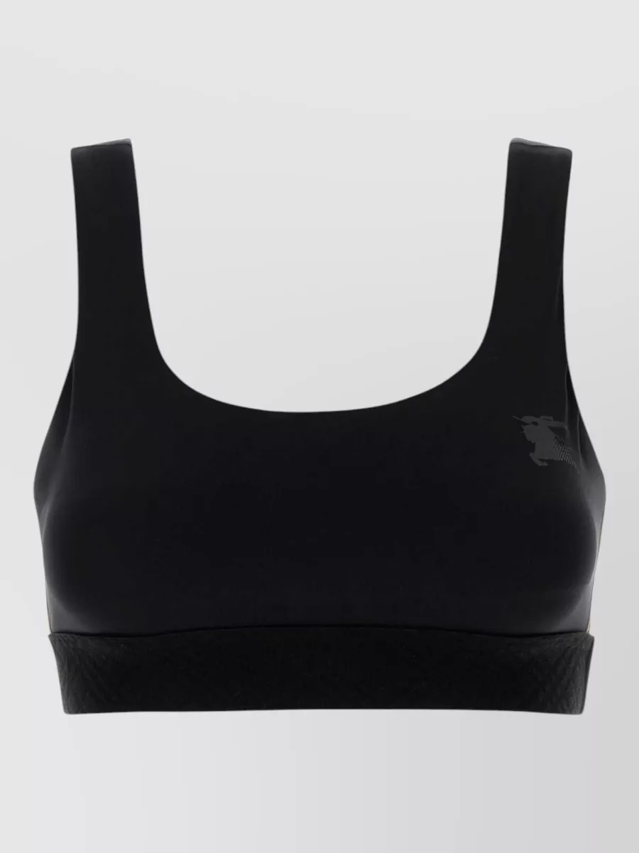 Burberry stretch nylon crop top