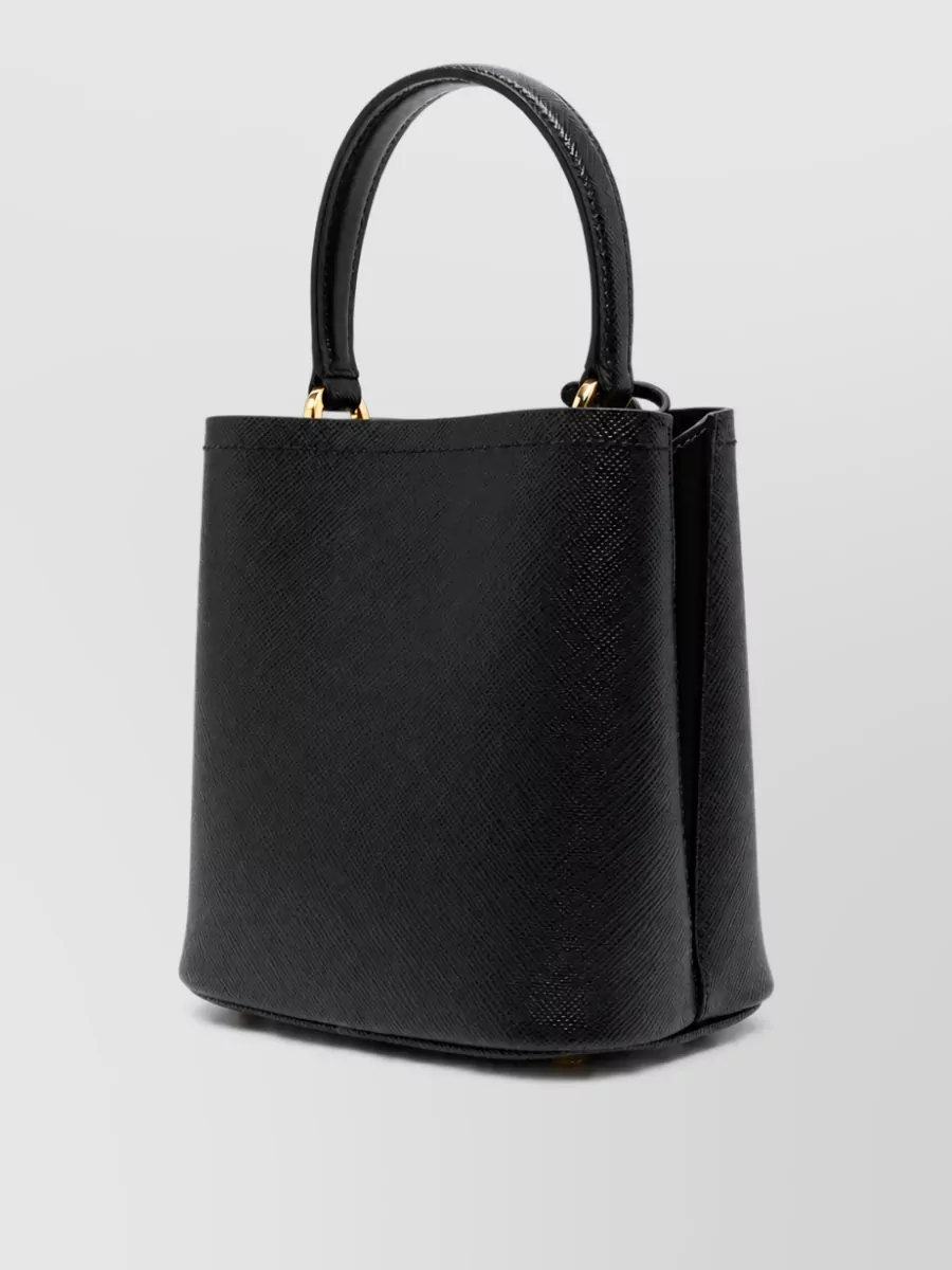Prada Bucket Small Leather Mini Bag
