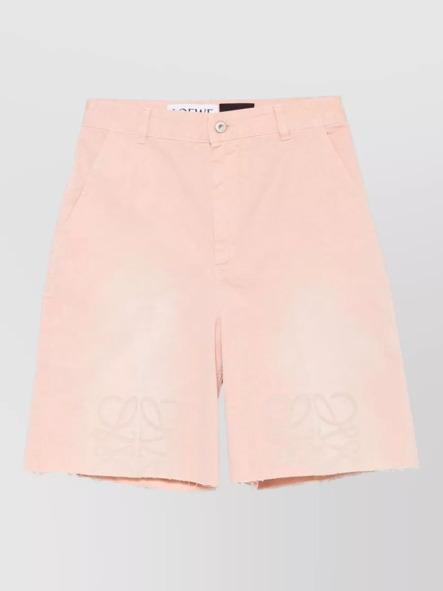 Loewe Paula's Ibiza Cotton Knee-Length Shorts