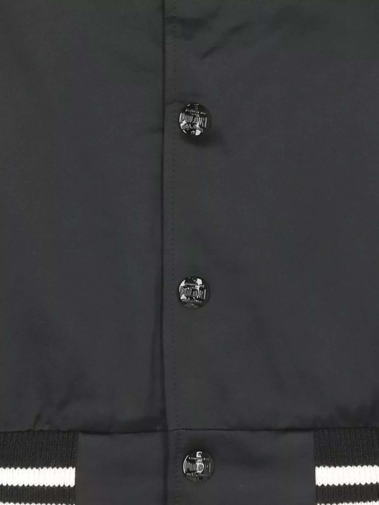Ralph Lauren Bomber Jacket With V Neckline And Ribbed Trims