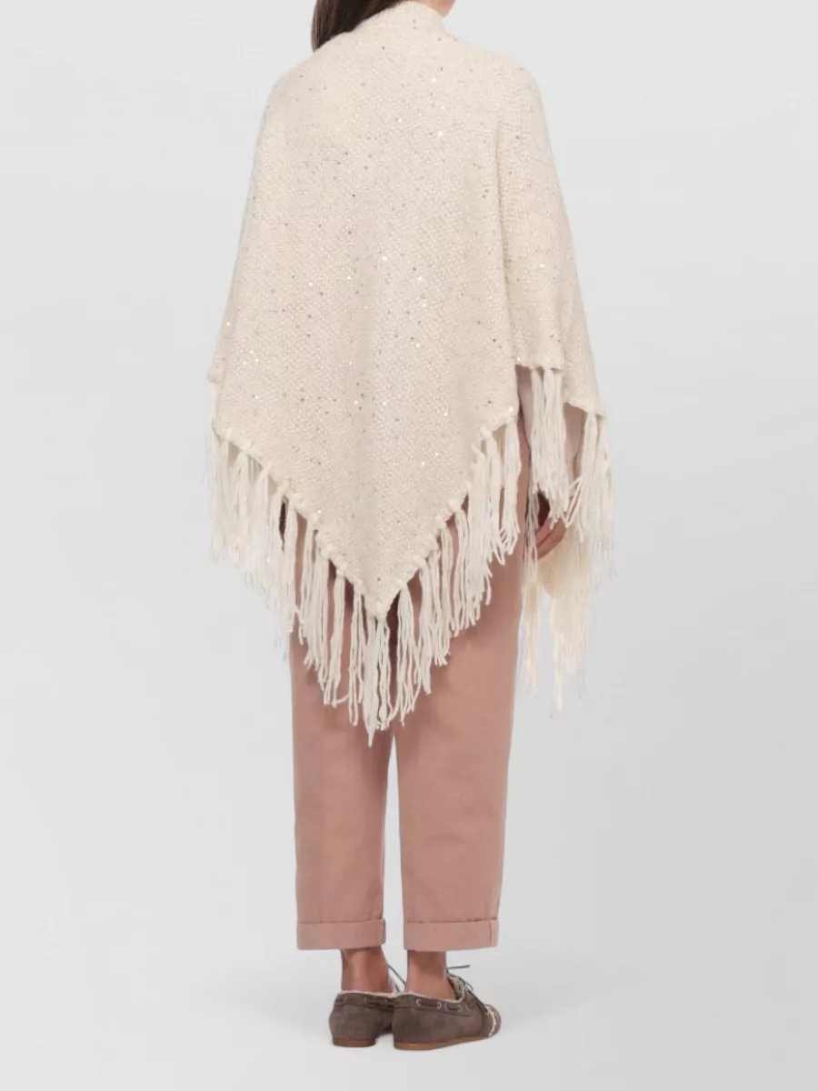 Peserico Fringed Cape