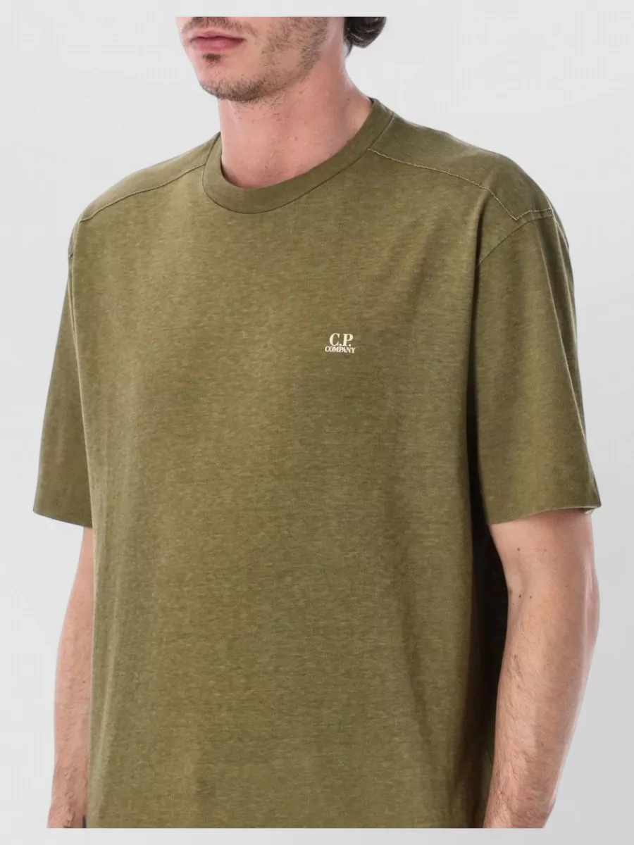 C.p. Company Cotton Logo Print T-Shirt