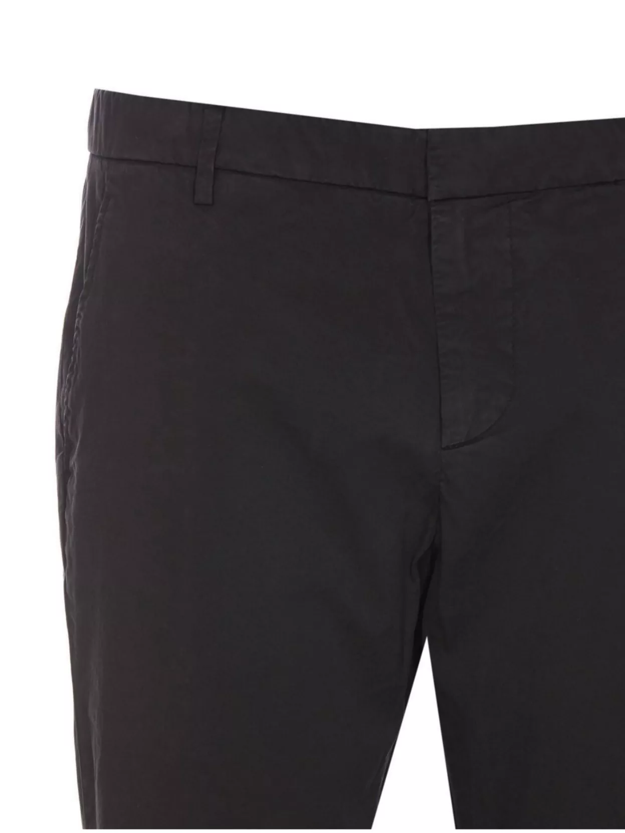 Dondup Gaubert Straight Fit Trousers With Belt Loops