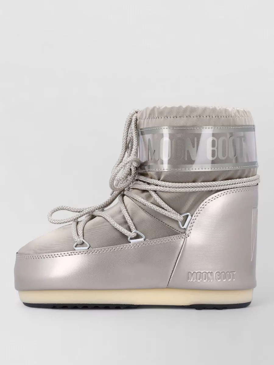 Moon Boot Satin Ankle Boots