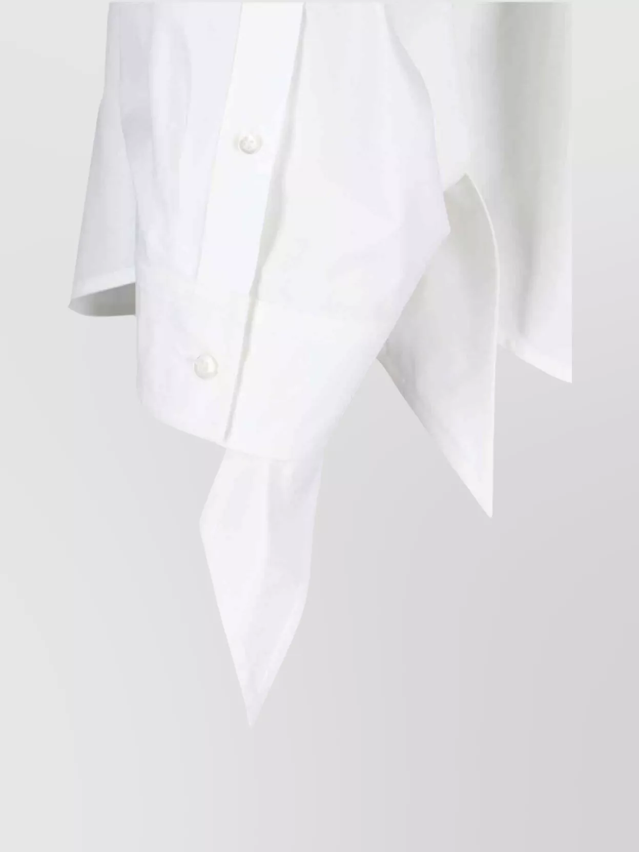 Balenciaga Shirt With Pointed Collar And Chest Pocket