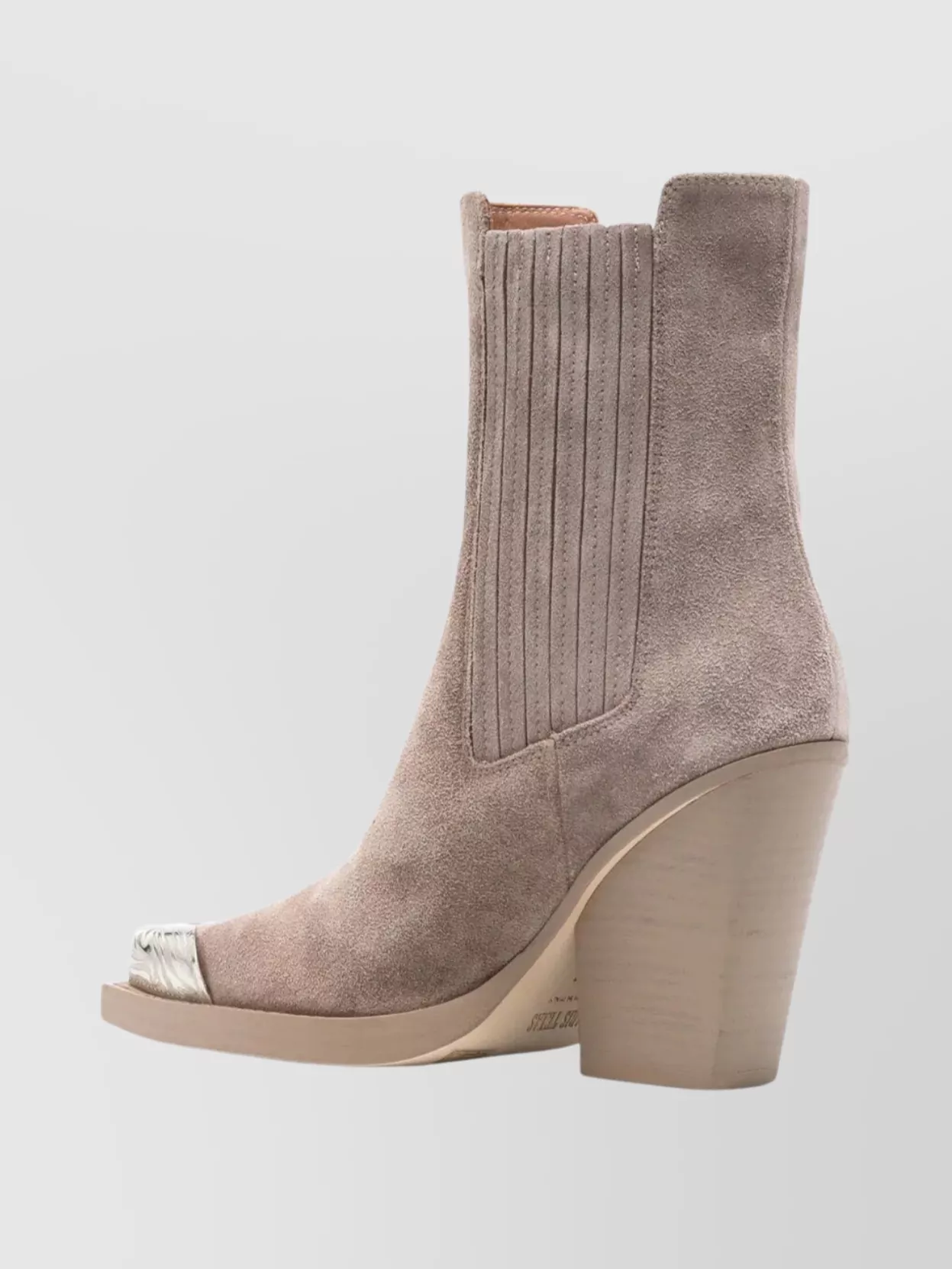 Paris Texas Ankle Boot With Embellished Toe Design