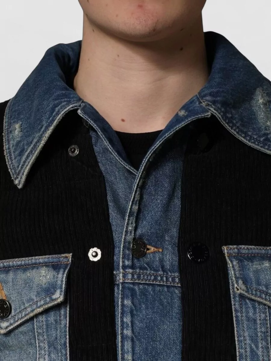 Dolce&Gabbana Denim Single-Breasted Jacket