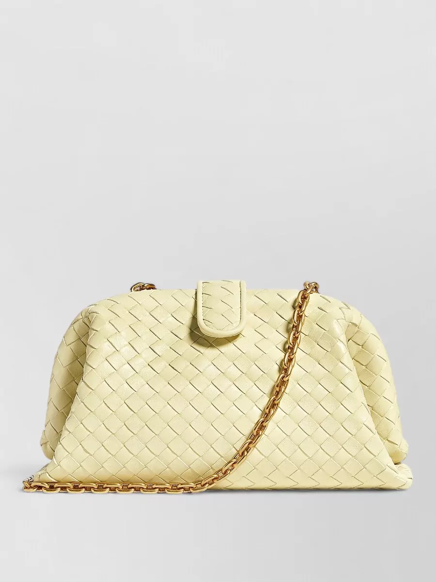 Bottega Veneta Small Leather Clutch Bag