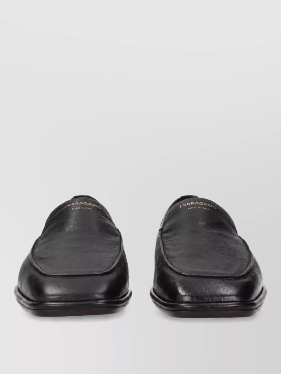 Ferragamo leather loafers