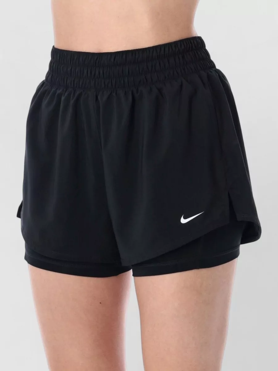 Nike High-Rise Double-Layer Short Shorts