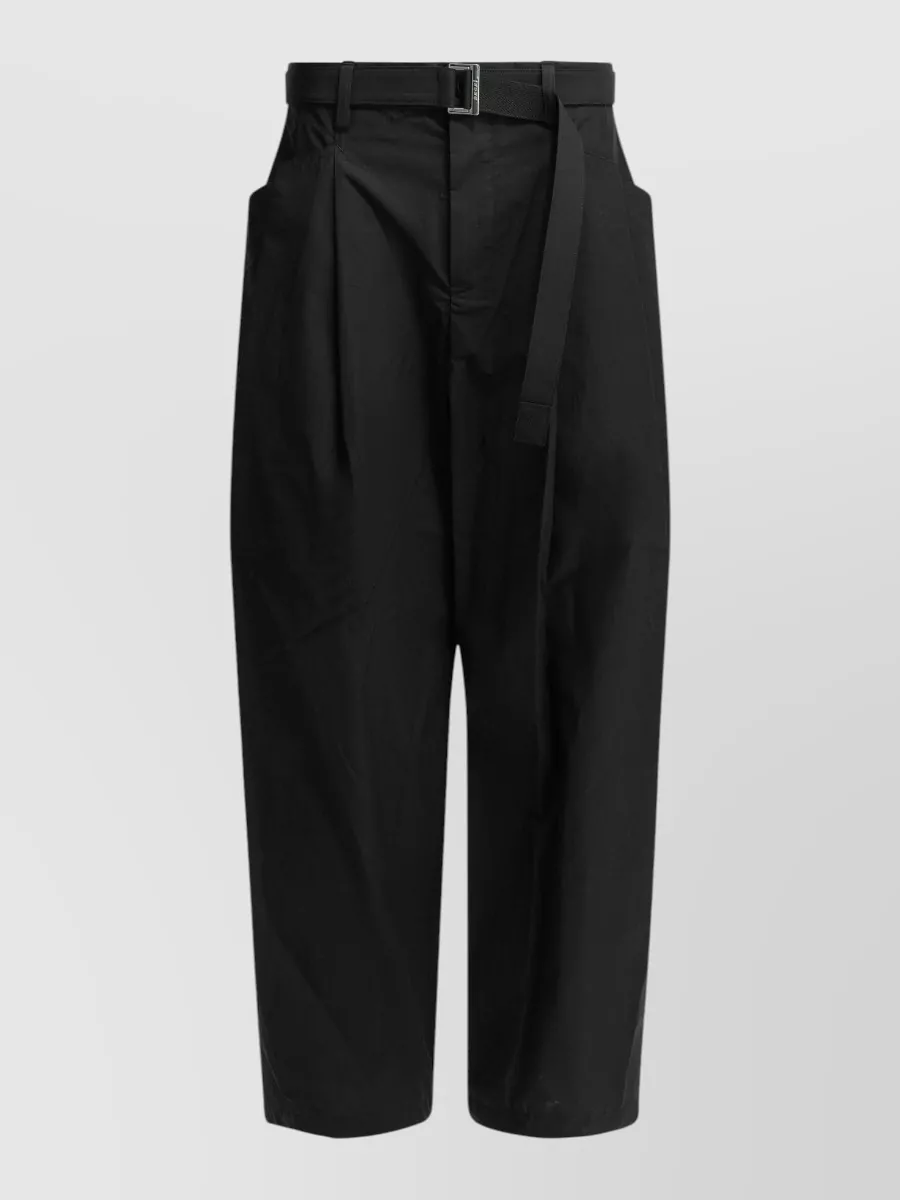 Sacai cotton tailored shorts