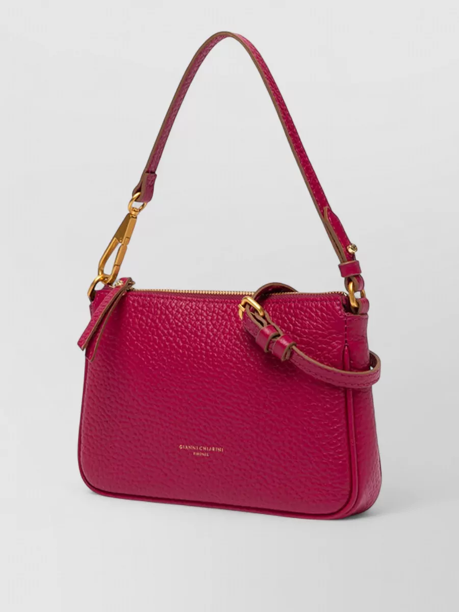 Gianni Chiarini Brooke Shoulder Bag Adjustable Strap Leather
