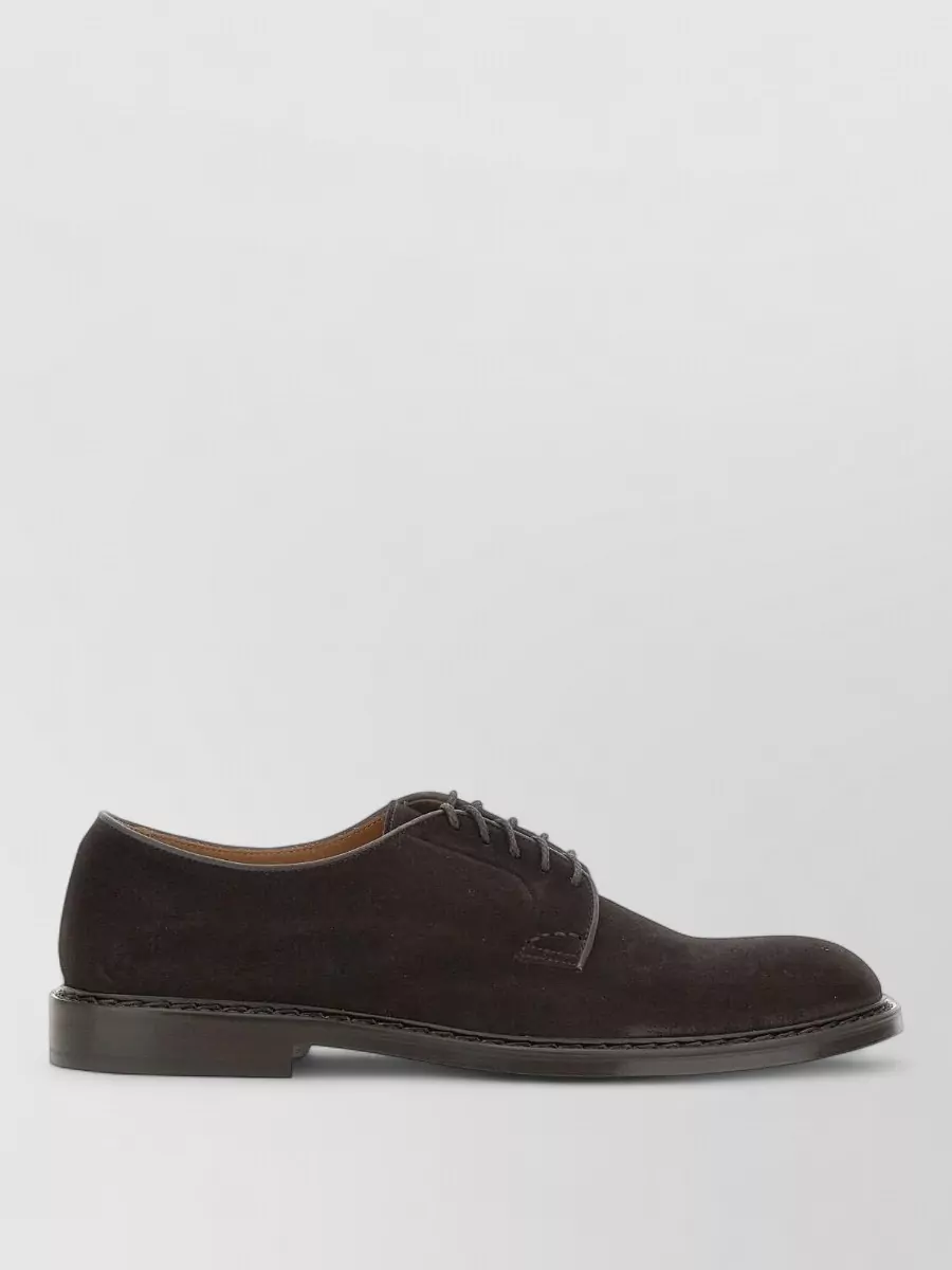 Doucal's Leather Derby Shoes