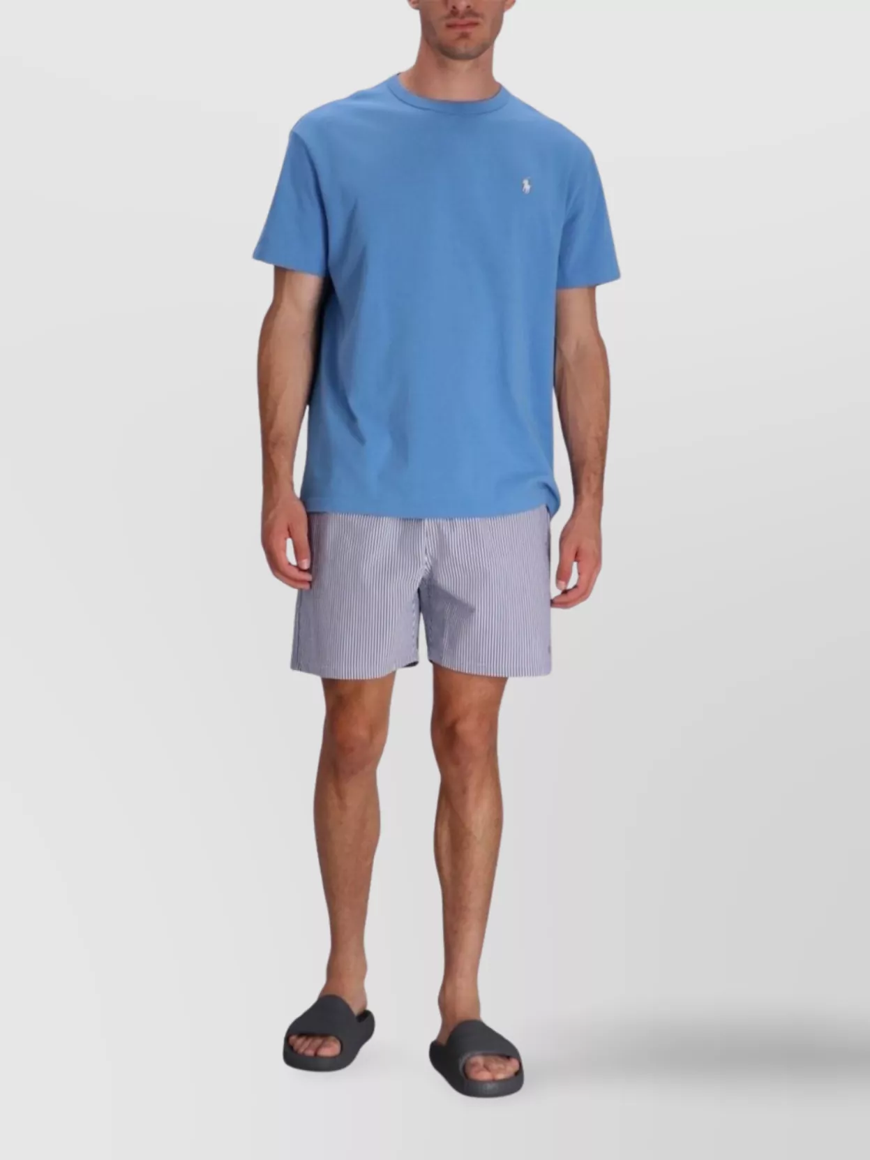 Ralph Lauren Logo Striped Boxer Shorts