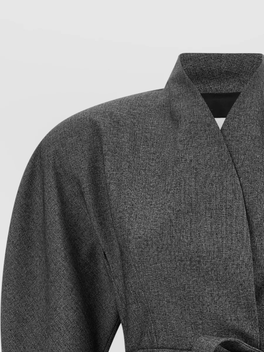 The Andamane Belted Single Breasted Blazer