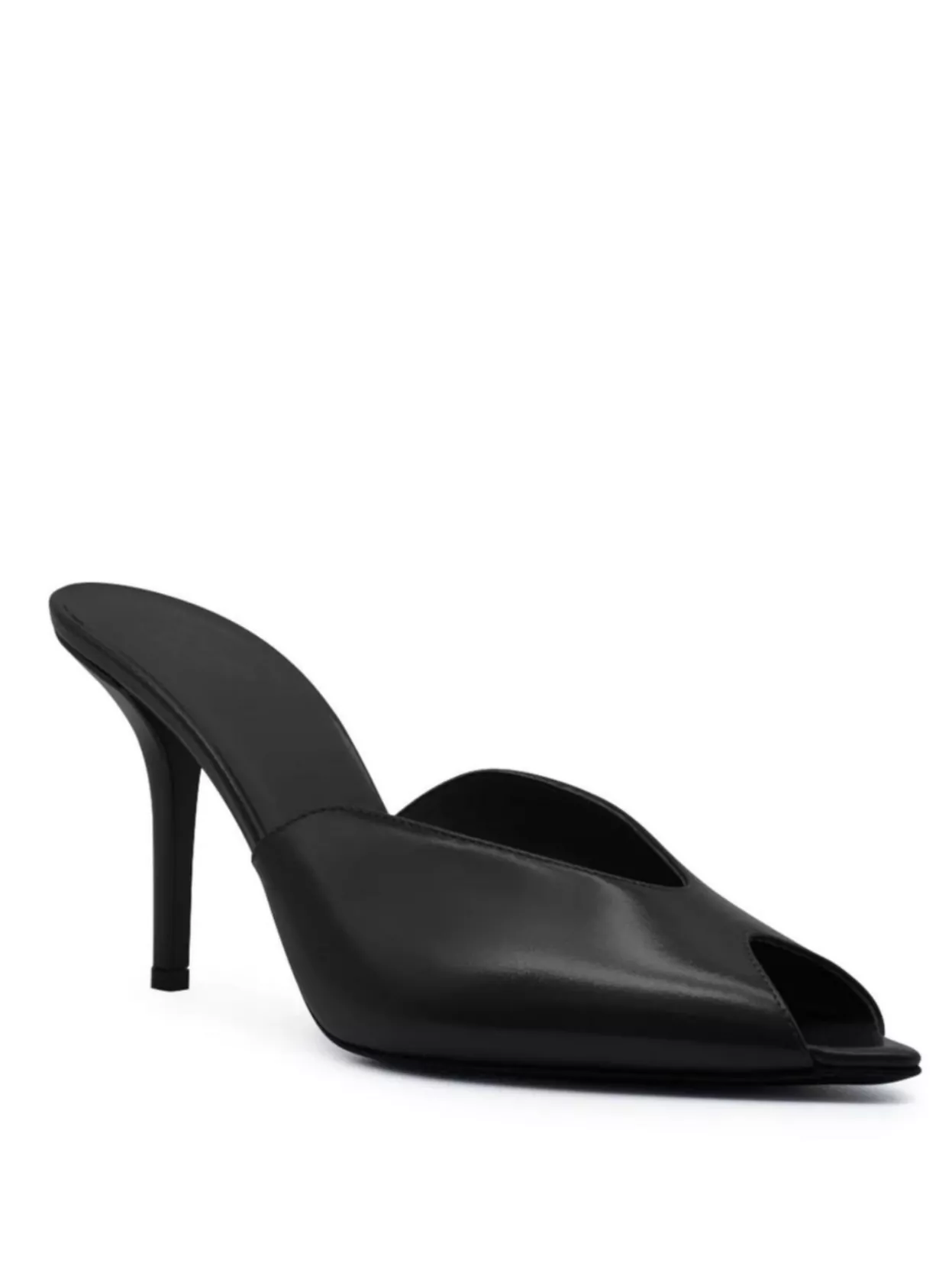 Gia Borghini Open Toe Heeled Sandal With Refined Shape