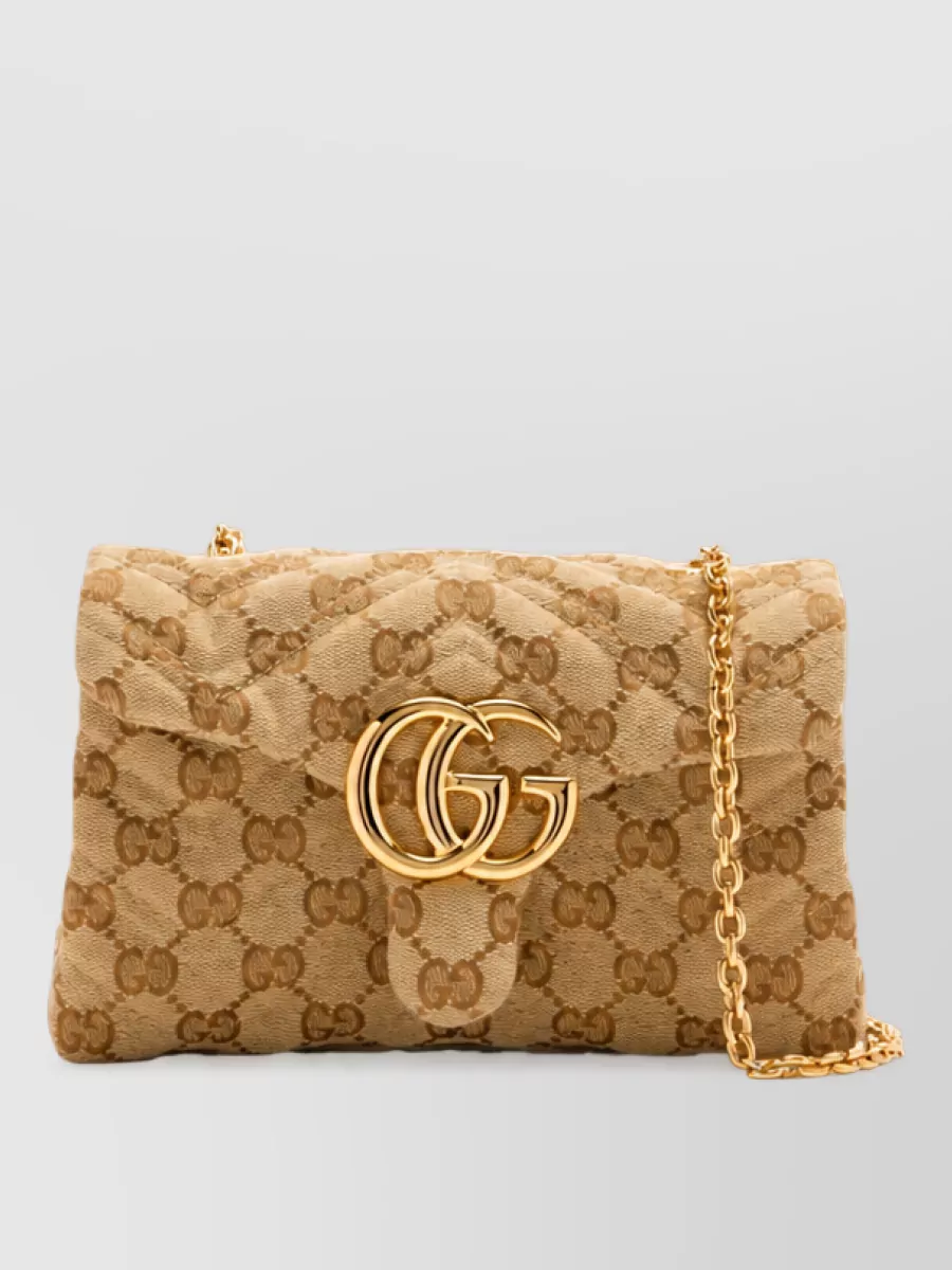 Gucci Gg Marmont Mini Fabric Clutch Bag