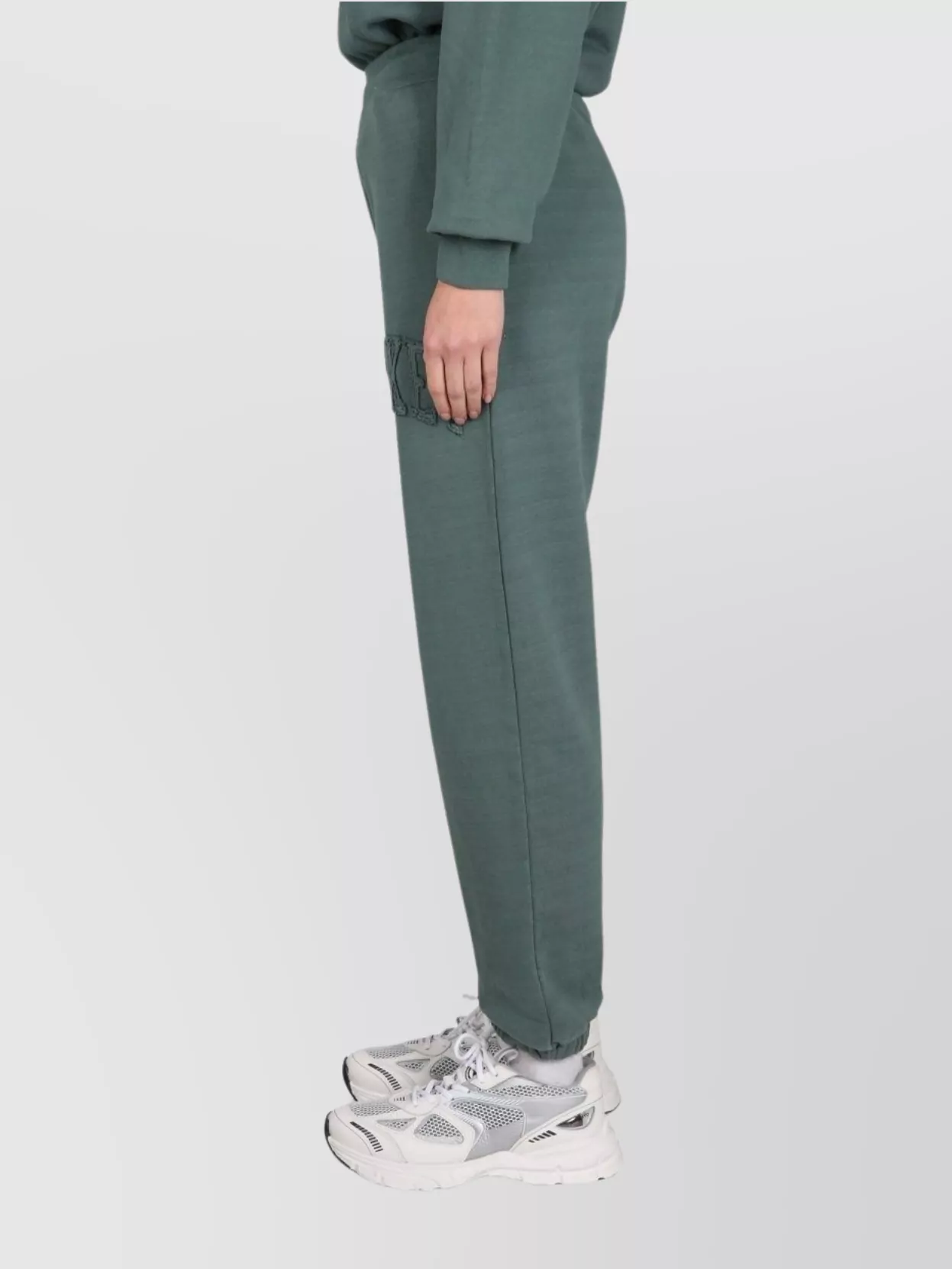 Market Trousers With Logo Detail And Pockets