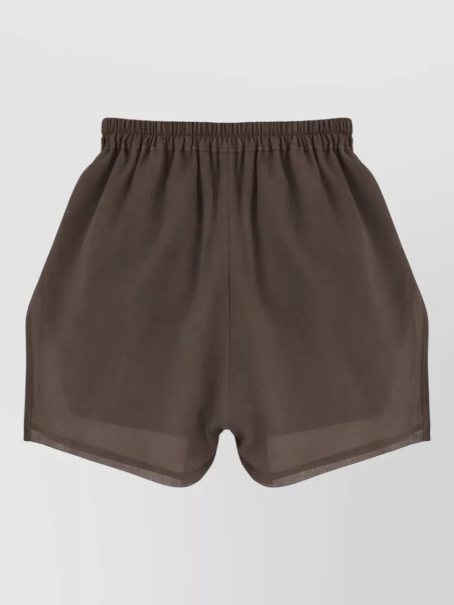Rick Owens Sheer Boxer Shorts Relaxed Silhouette