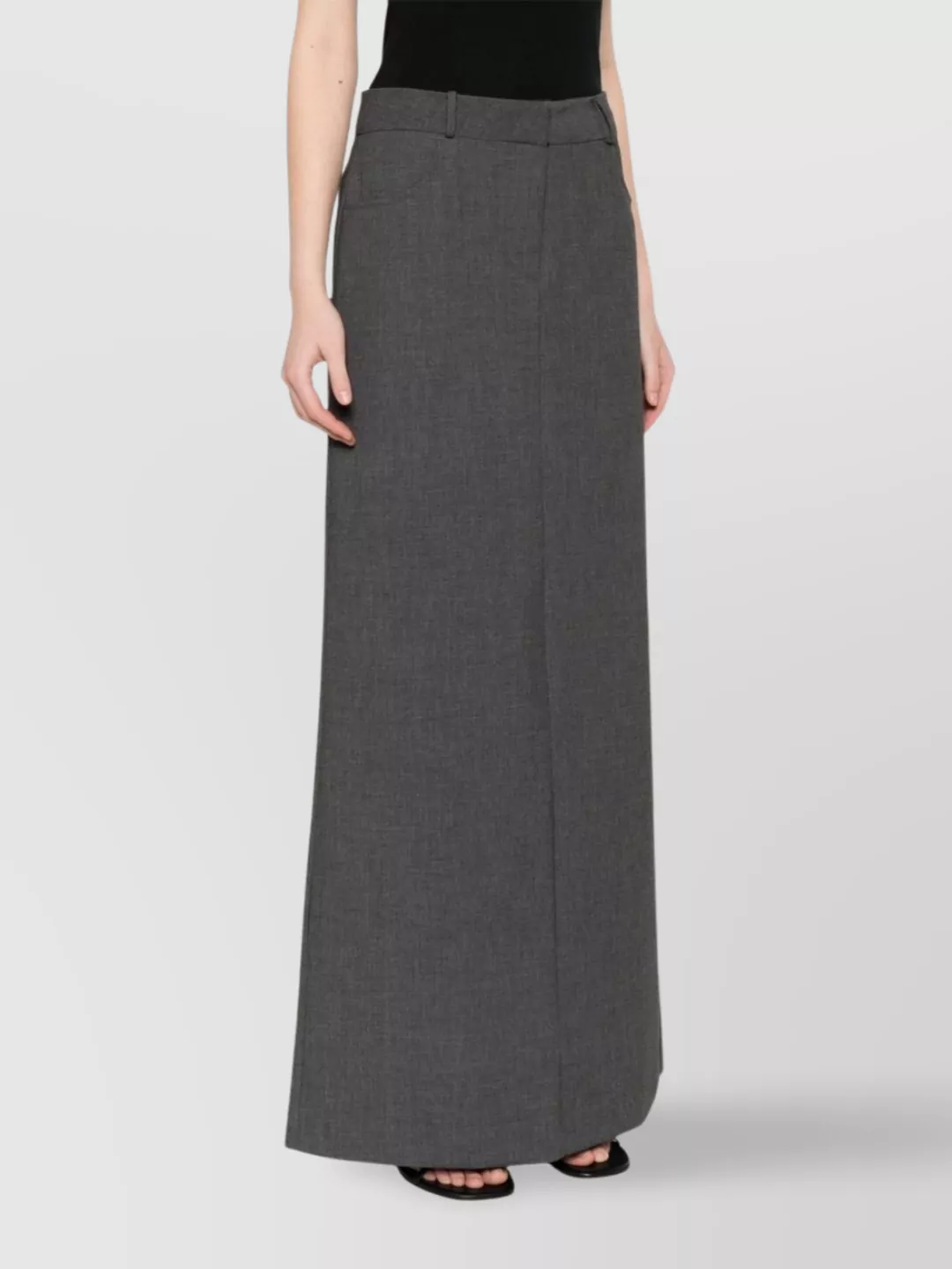 THE FRANKIE SHOP LONG PENCIL SKIRT MALVO