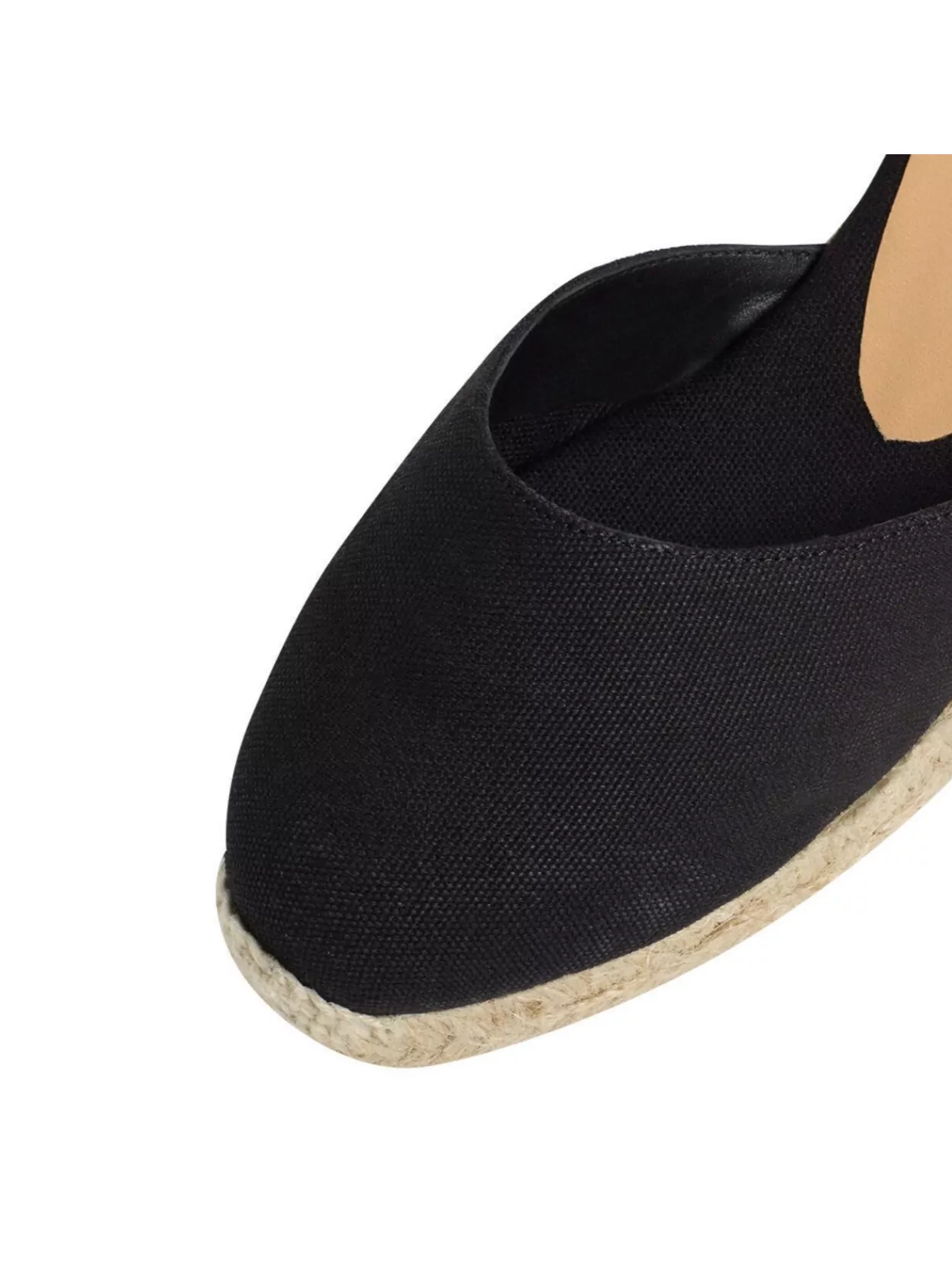 Castaner Cotton Espadrille Wedge Sandals