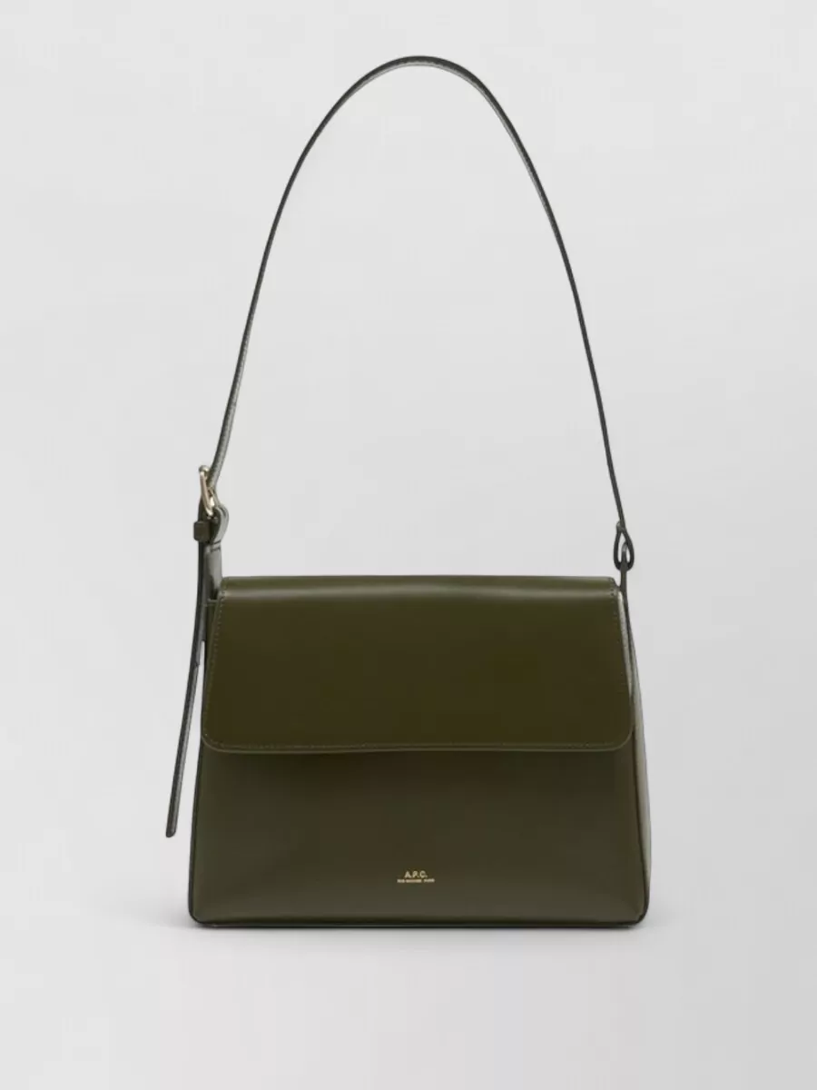 A.p.c. Virginie Leather Shoulder Bag