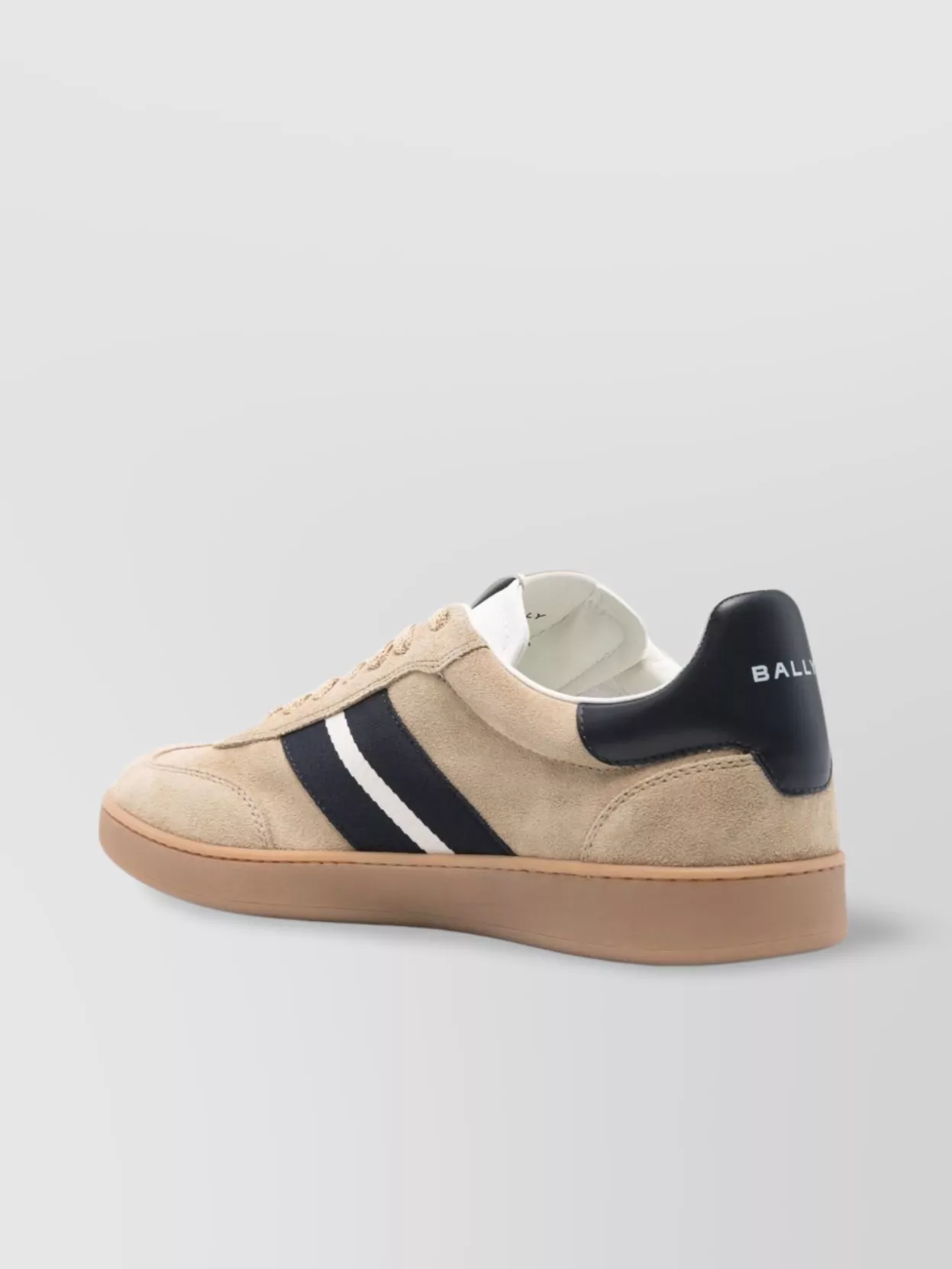 Bally Low Top Sneakers Contrast Stripe