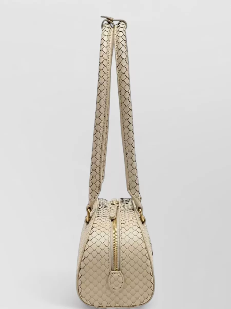 Diesel 1Dr Dome Leather Shoulder Bag