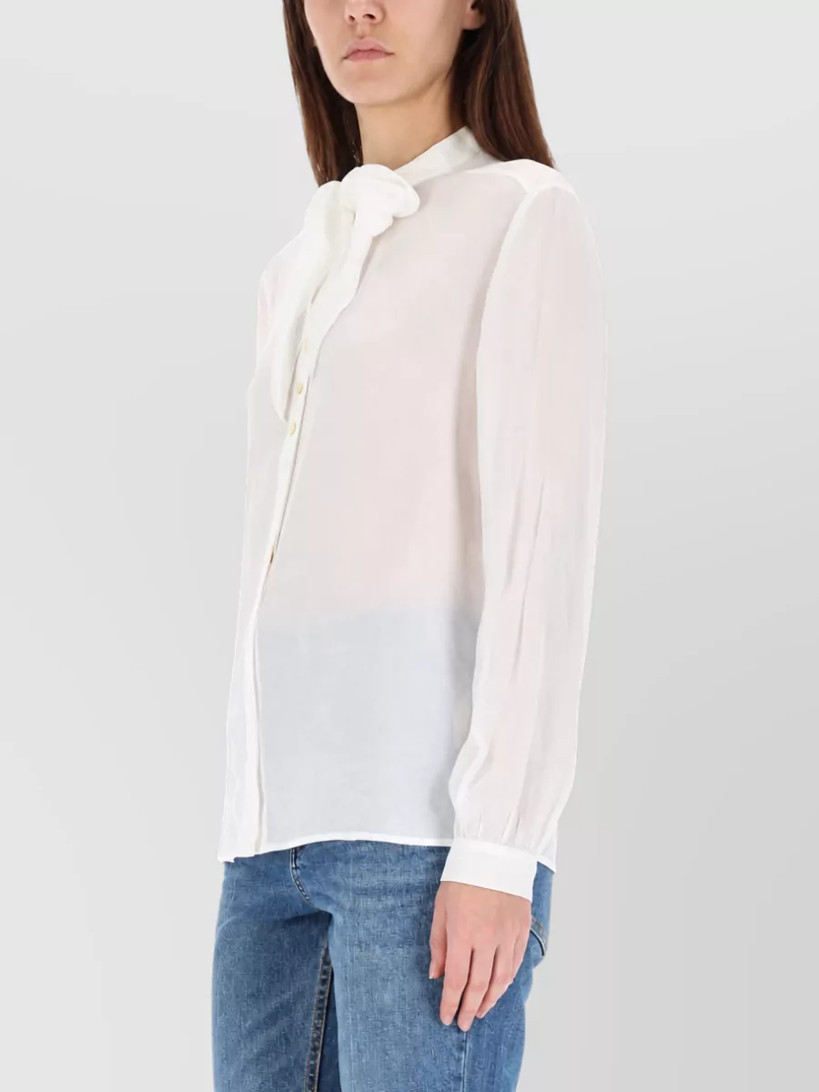 Tory Burch Bow Shirt