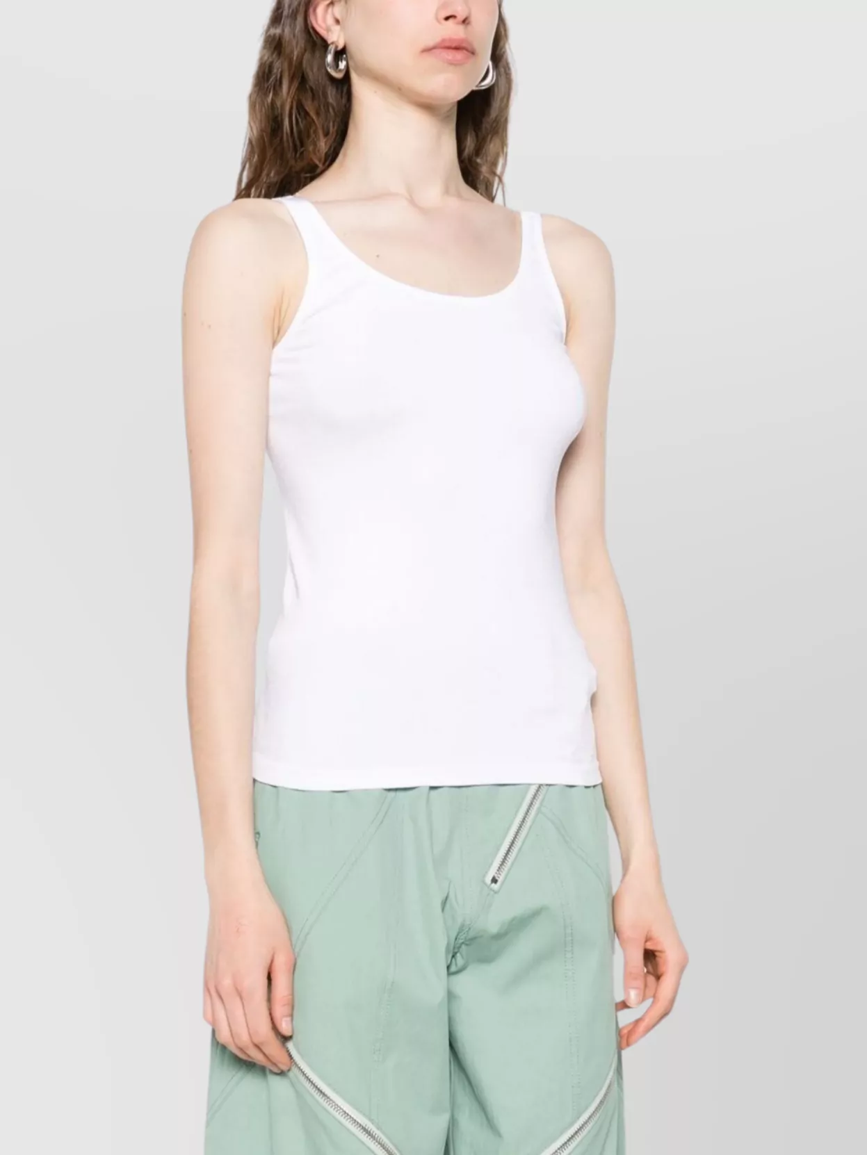 Wolford Cotton Blend Tank Top
