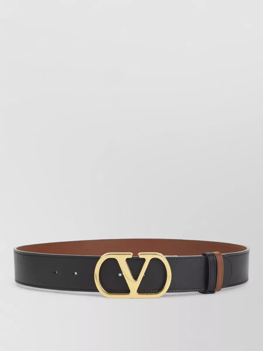 Valentino Garavani H 40 Reversible Leather Belt Adjustable