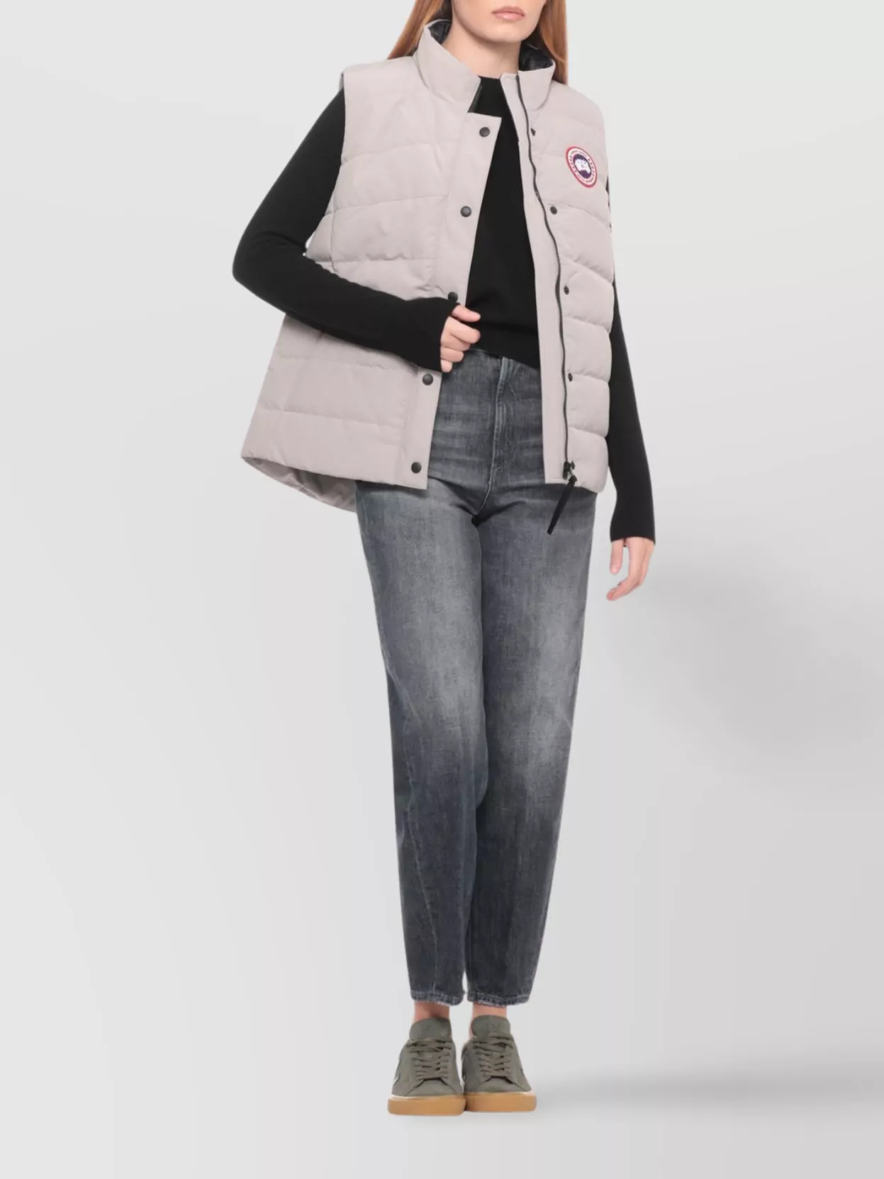 Canada Goose Padded Sleeveless Jacket High Neck