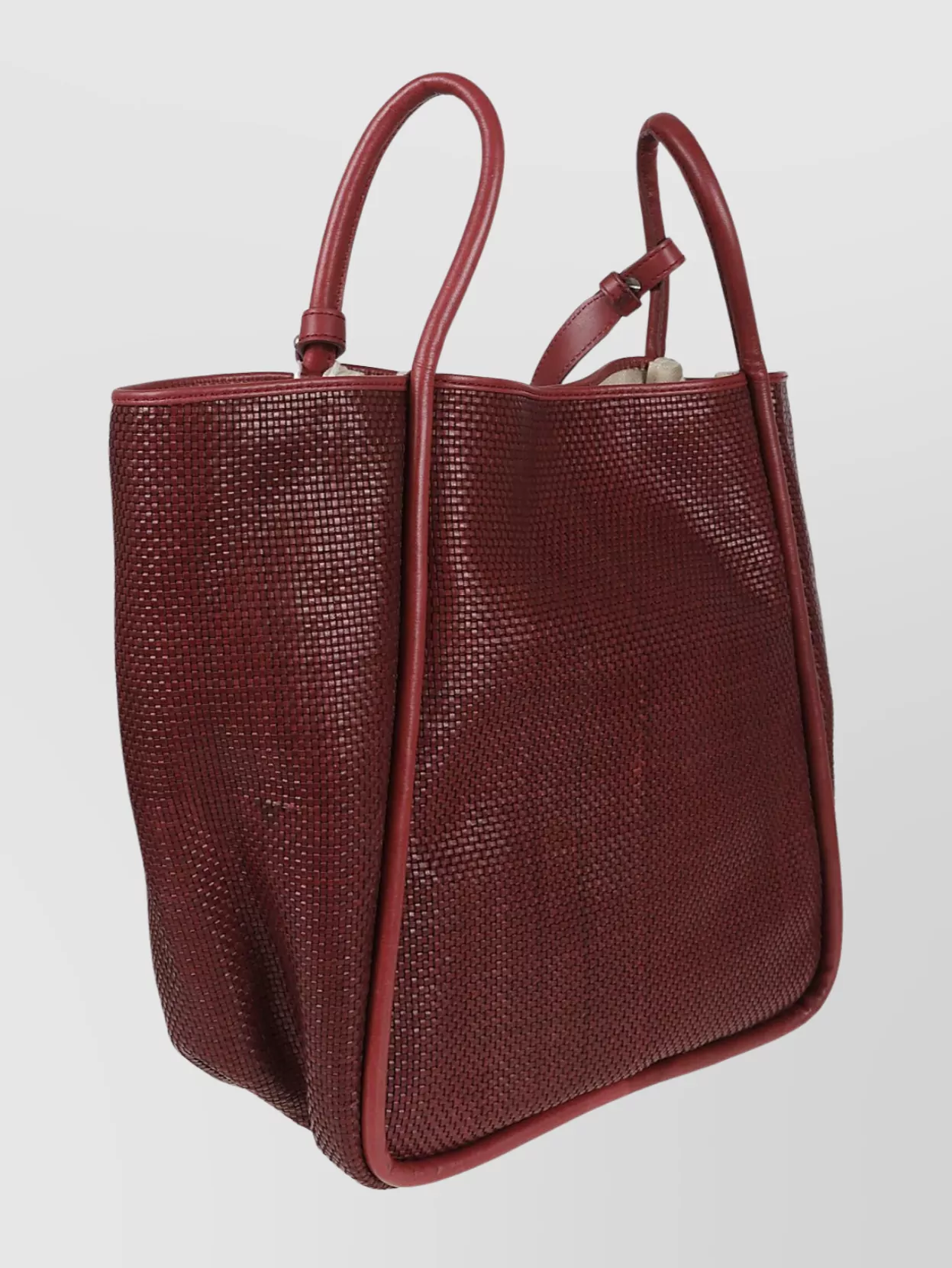 Dragon Diffusion Ana Woven Calfskin Tote Bag