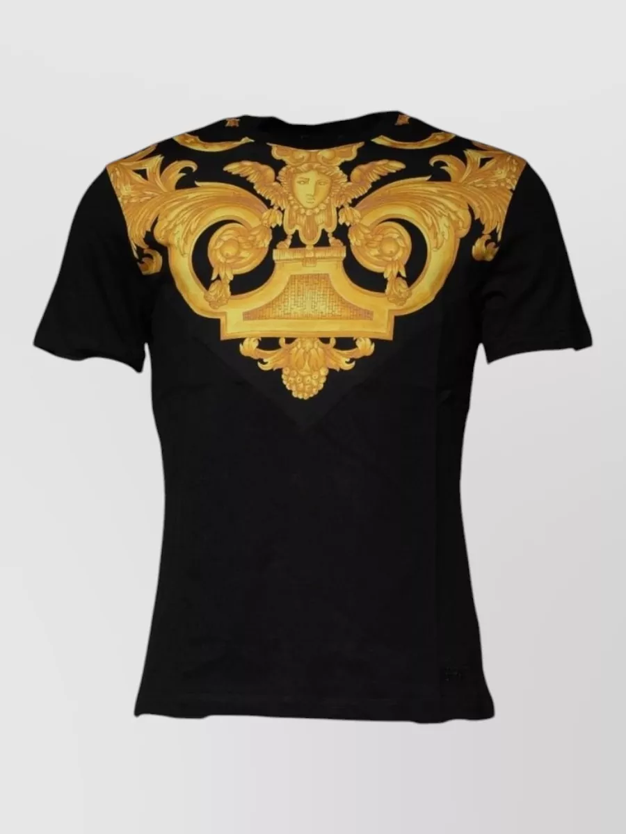 Versace cotton logo-print crew-neck t-shirt