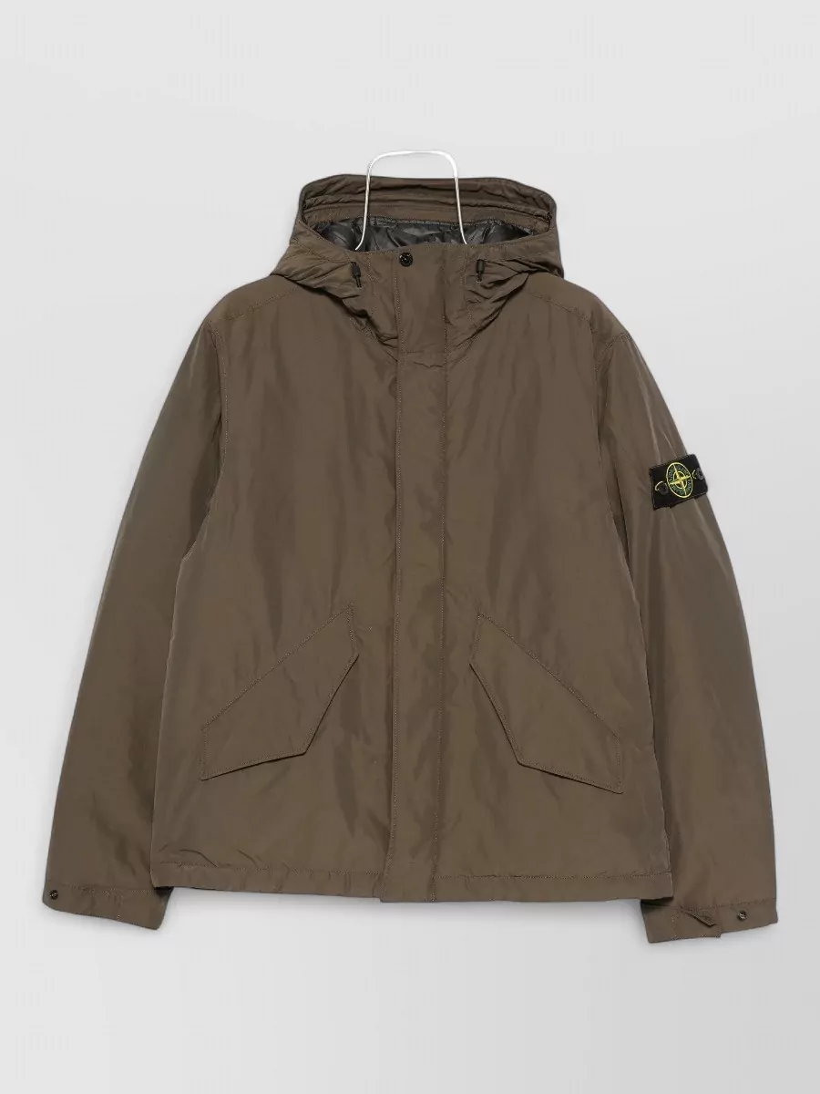 Stone Island Hooded Padded Coat