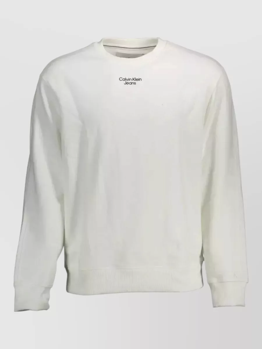 Calvin Klein cotton crew neck sweatshirt