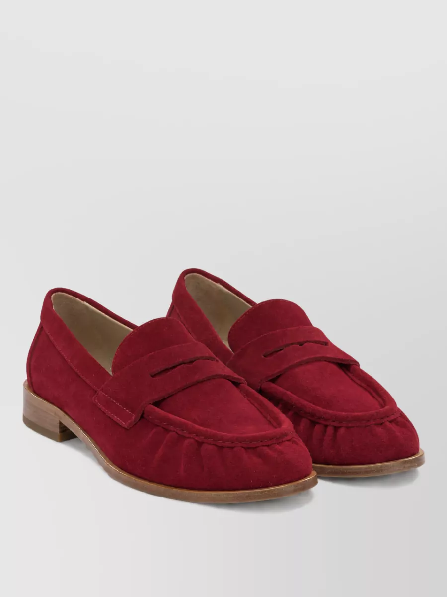 Strategia leather loafers