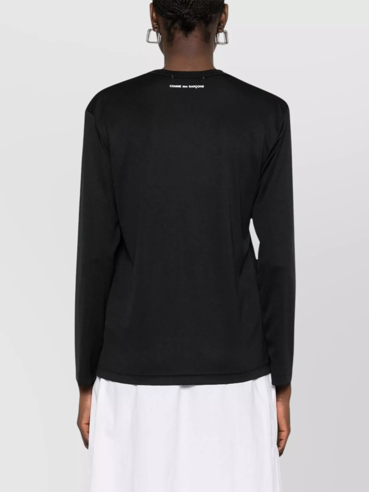COMME DES GARÇONS CREW NECK LONG SLEEVES STRAIGHT HEM 