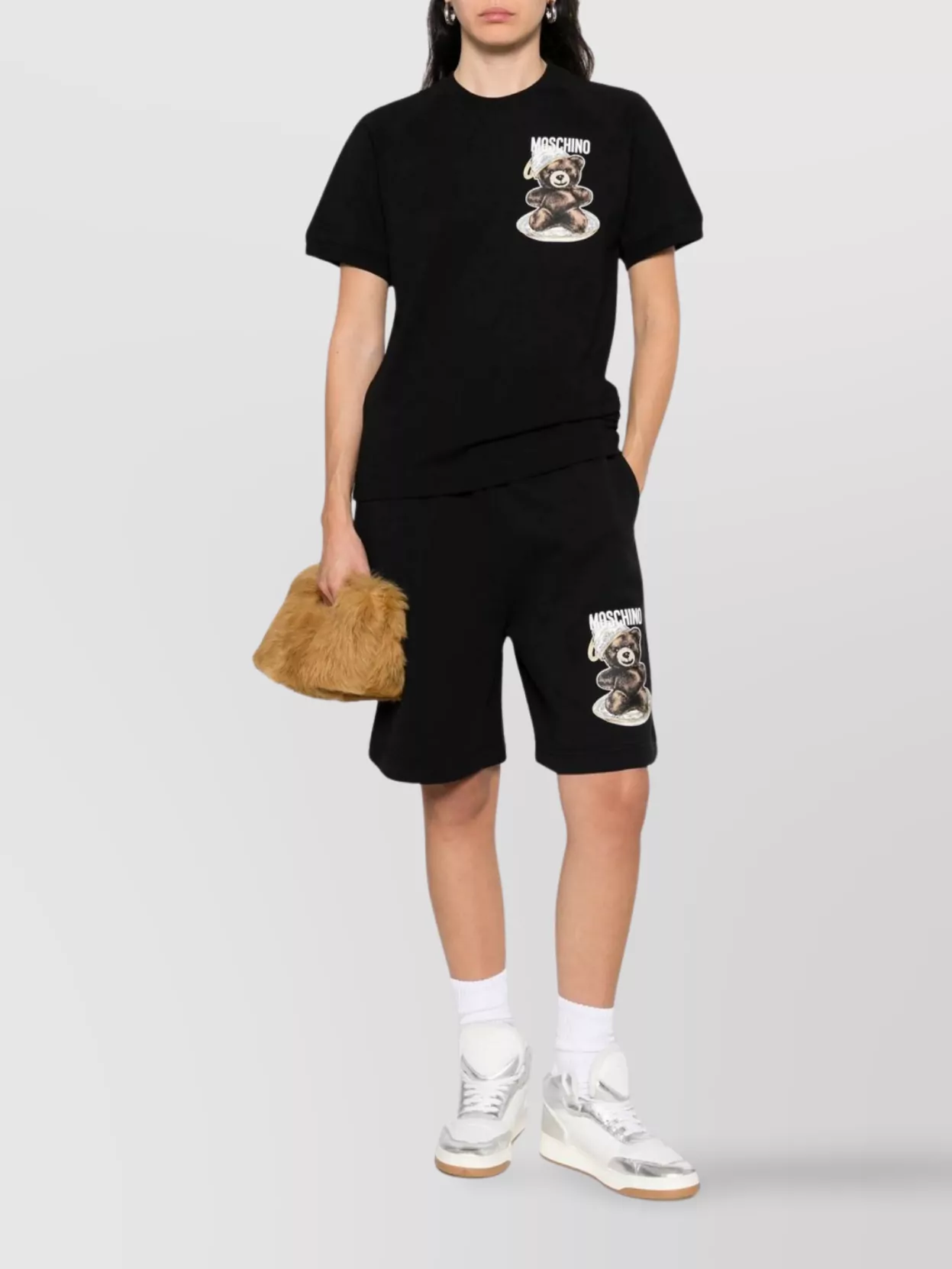 Moschino Teddy Bear Crewneck T-Shirt