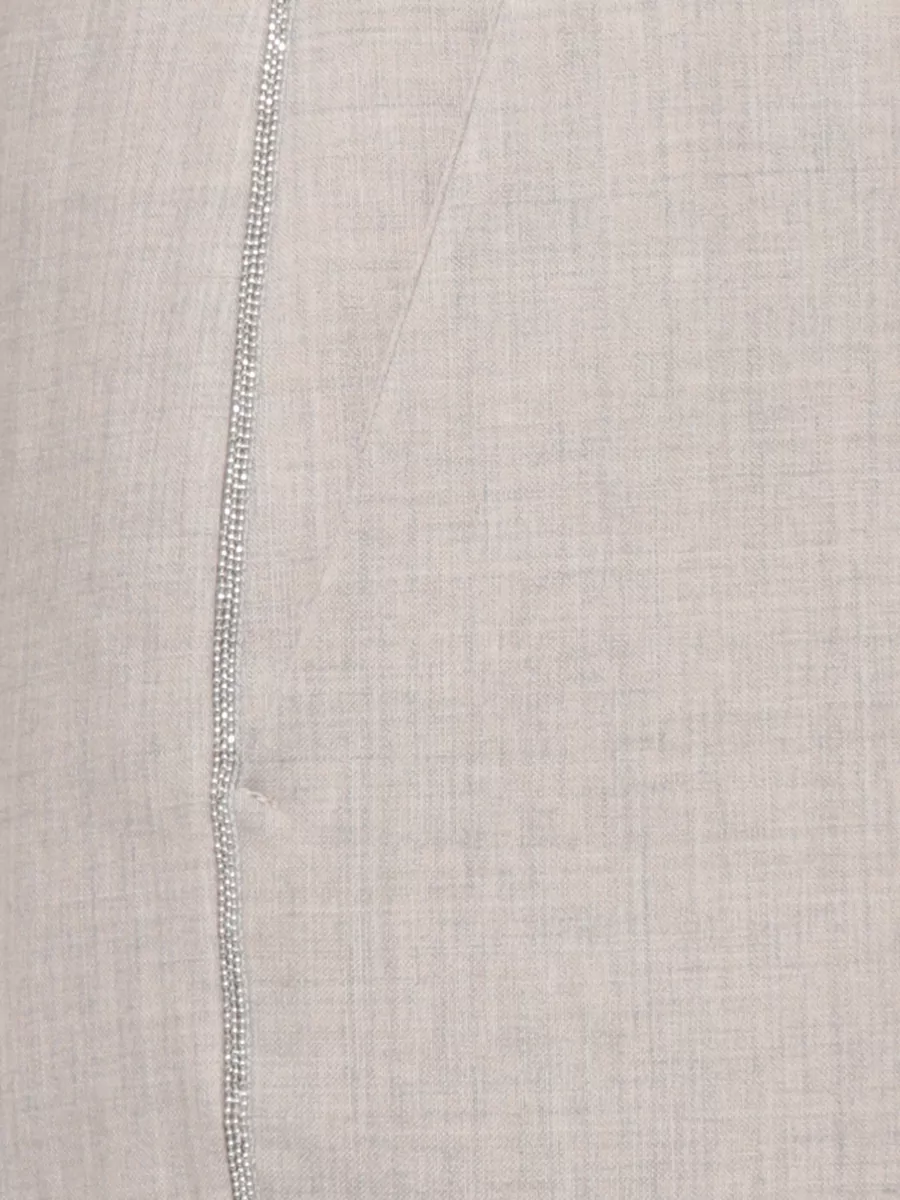 Panicale Virgin Wool Straight-Leg Pants