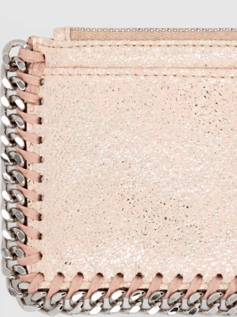 Stella Mccartney falabella zip card holder