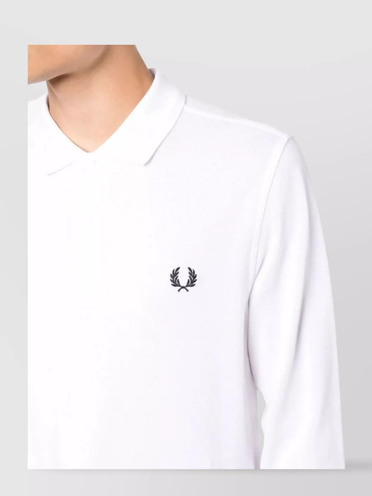 Fred Perry The Shirt With Long Sleeves And Buttoned Collar
