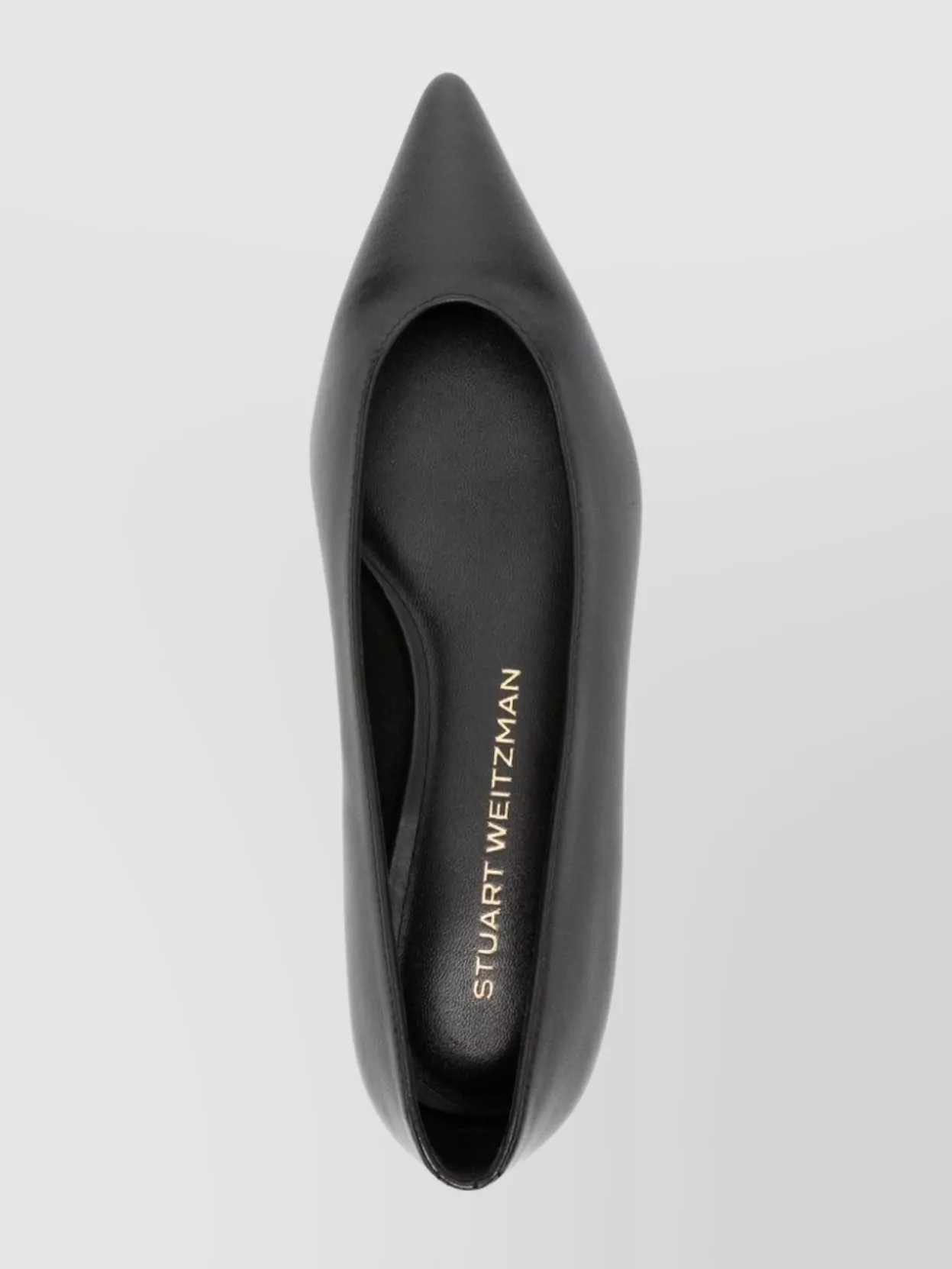 Stuart Weitzman Pointed Toe Flat Sole Ballerina Shoes