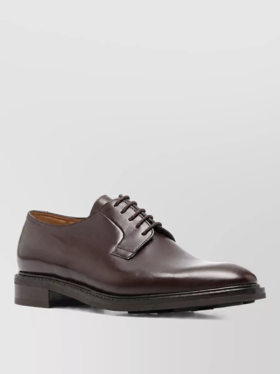 John Lobb Leather derby shoes