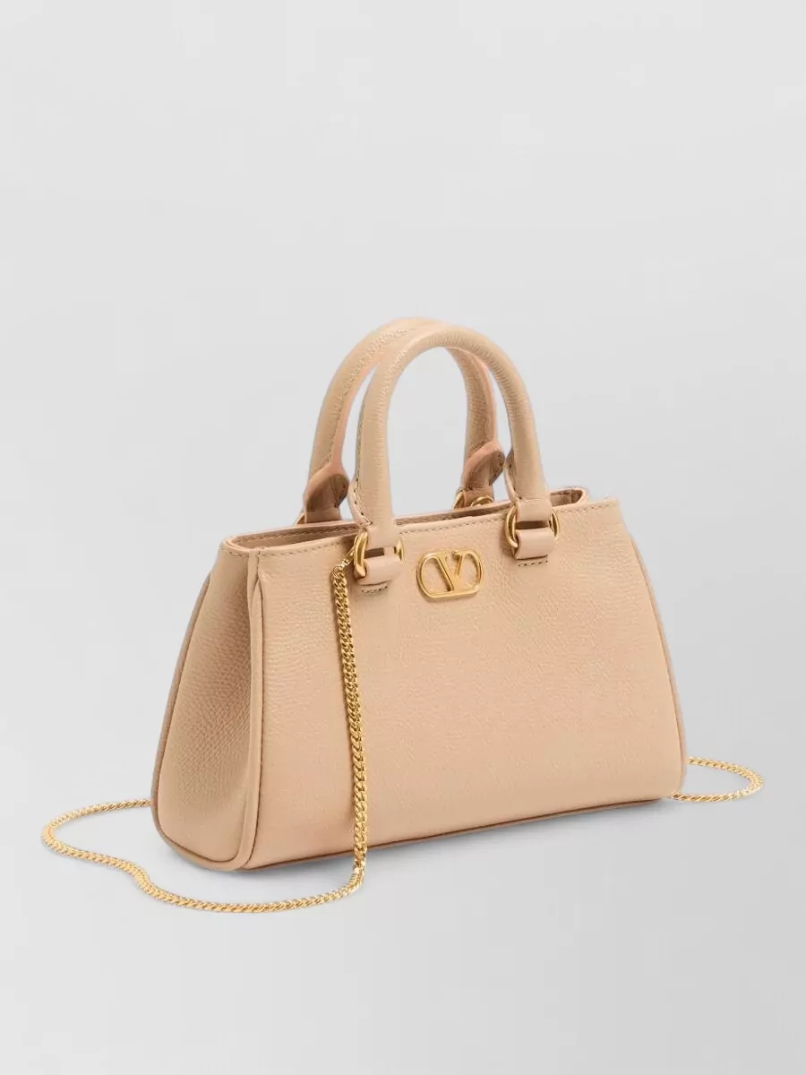 Valentino Garavani Vlogo Signature Leather Mini Bag