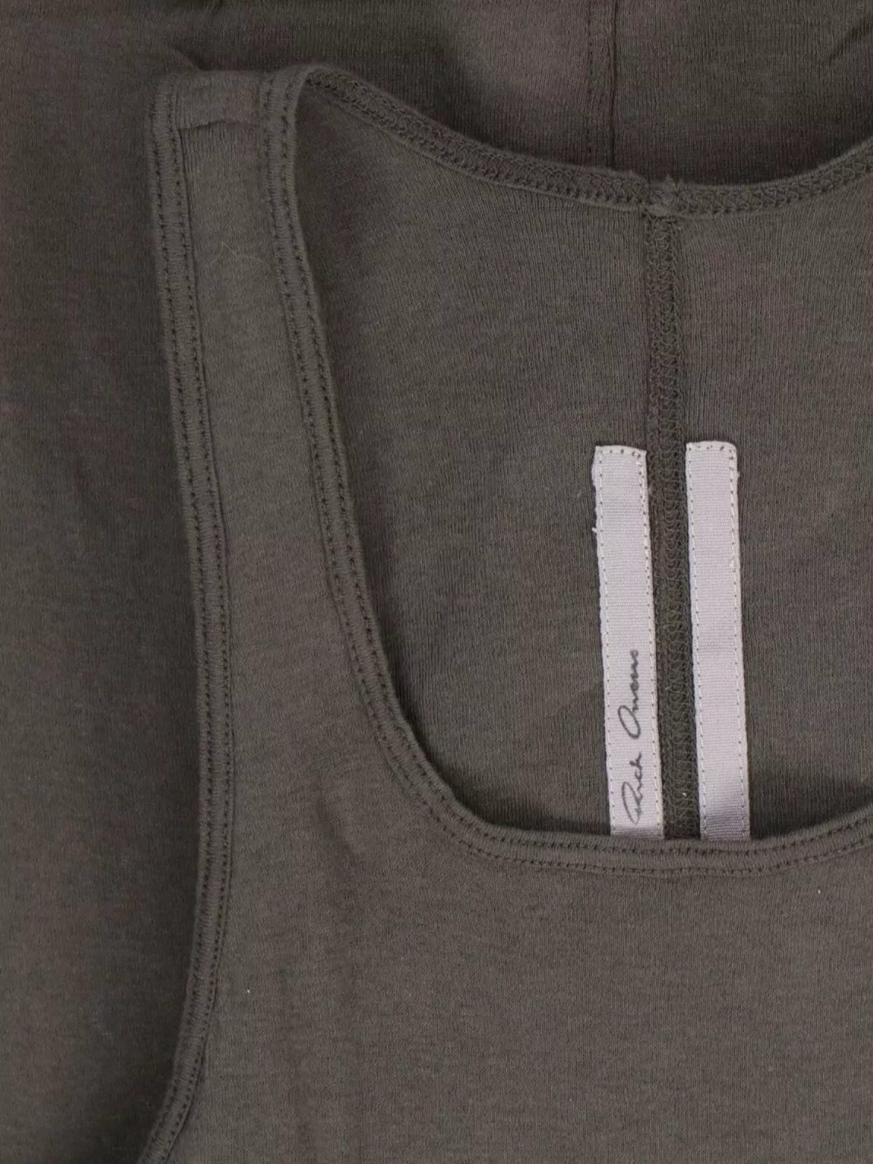 Rick Owens Sleeveless Round Neckline Seam Detailing In Multi