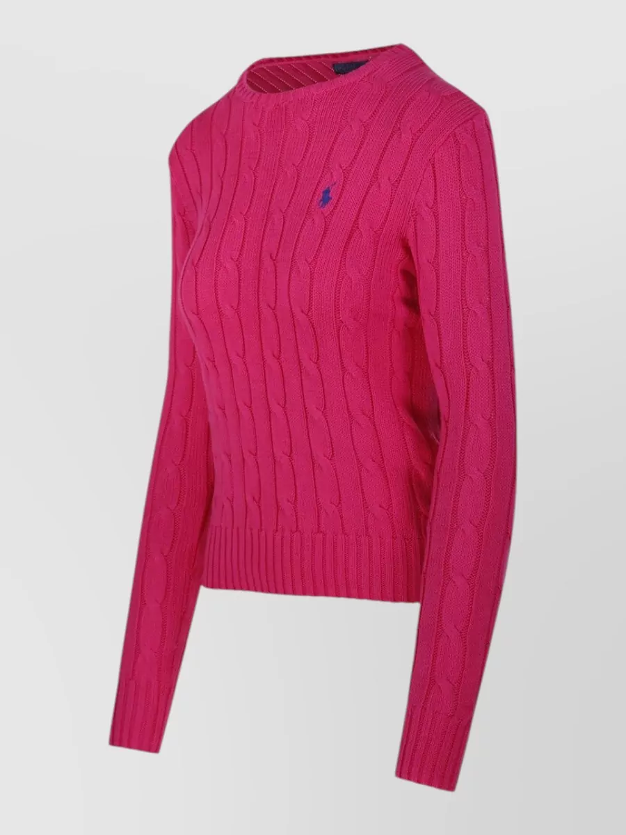 Ralph Lauren Cotton Long-Sleeve Sweatshirt