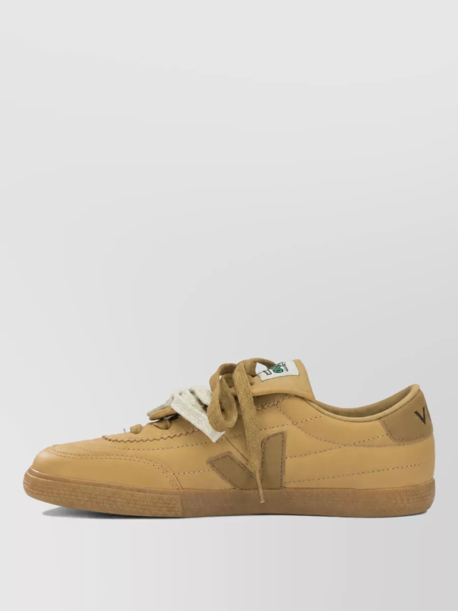 Veja Leather Low-Top Sneakers