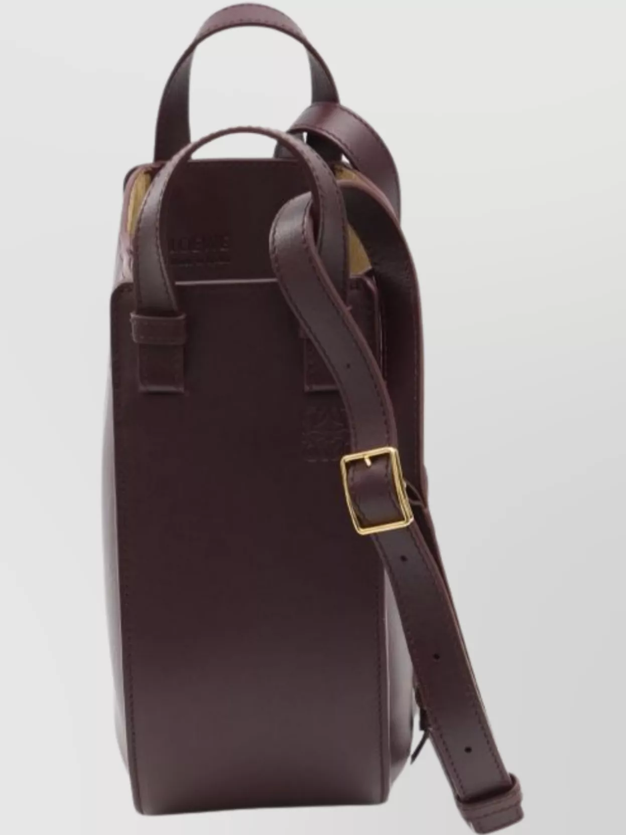 Loewe Hammock Slice Shoulder Bag With Zip Pocket