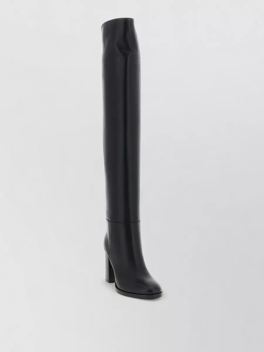 Gianvito Rossi leather glove knee-high boots